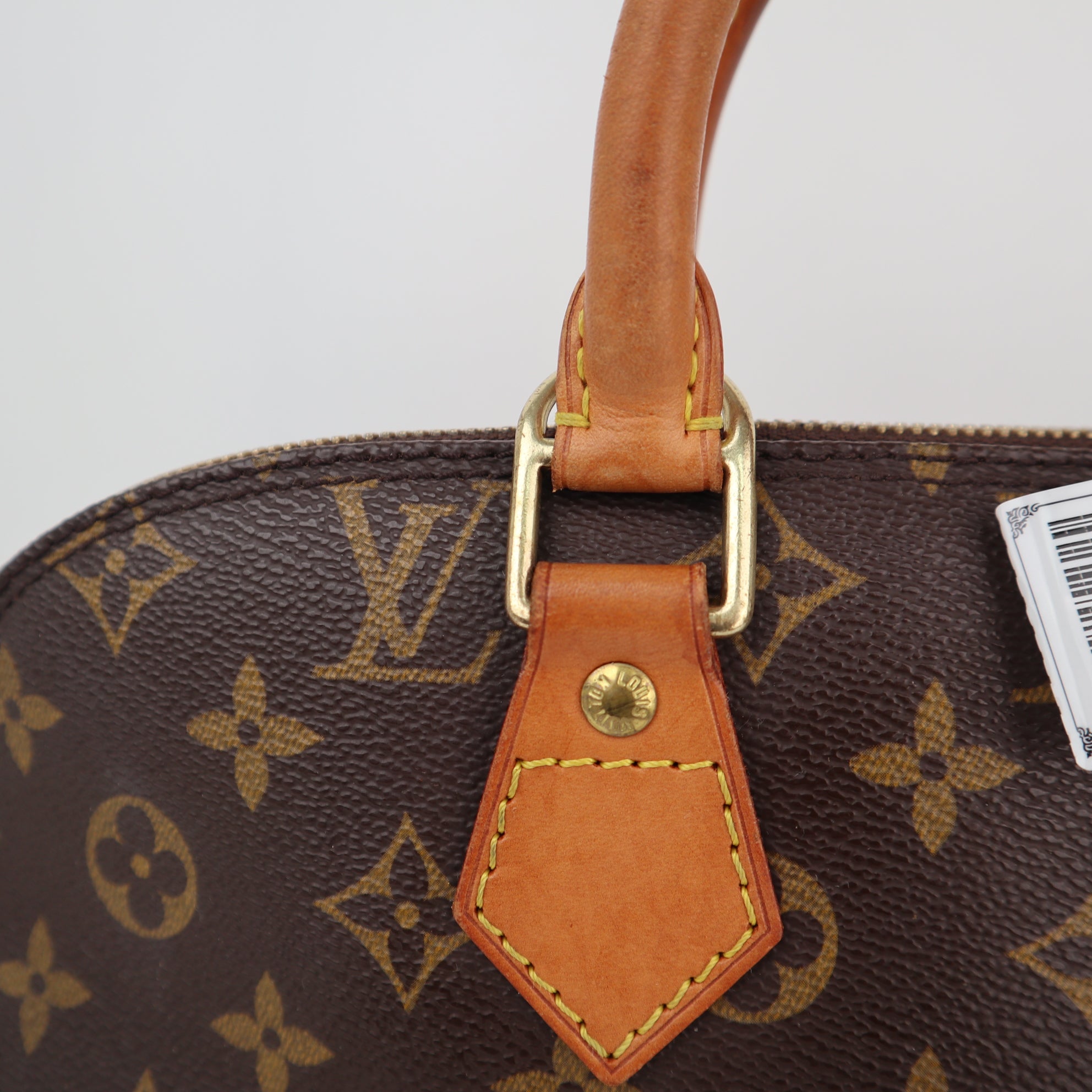 Louis Vuitton Monogram Canvas Alma PM Top Handle Bag C1857 | Pre-Owned Very Good Brown Monogram Coated canvas, leather trim