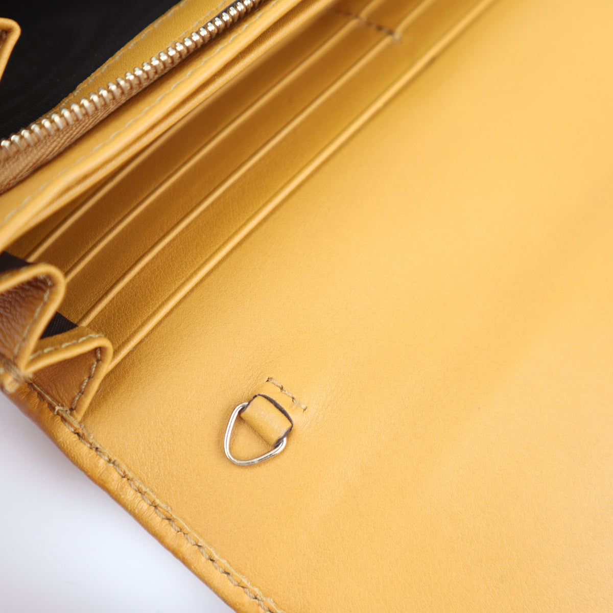 C2812 Gucci Wallet Microguccissima Long Wallet Yellow | Pre-Owned Very Good Yellow Guccissima Leather