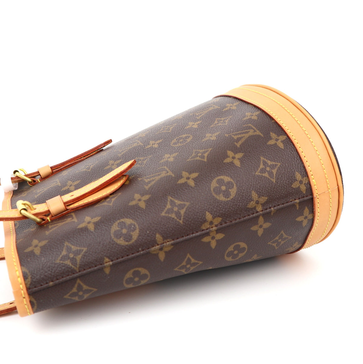 C1289 Louis Vuitton  Monogram Canvas Petit Bucket Shoulder Bag-Pre Owned