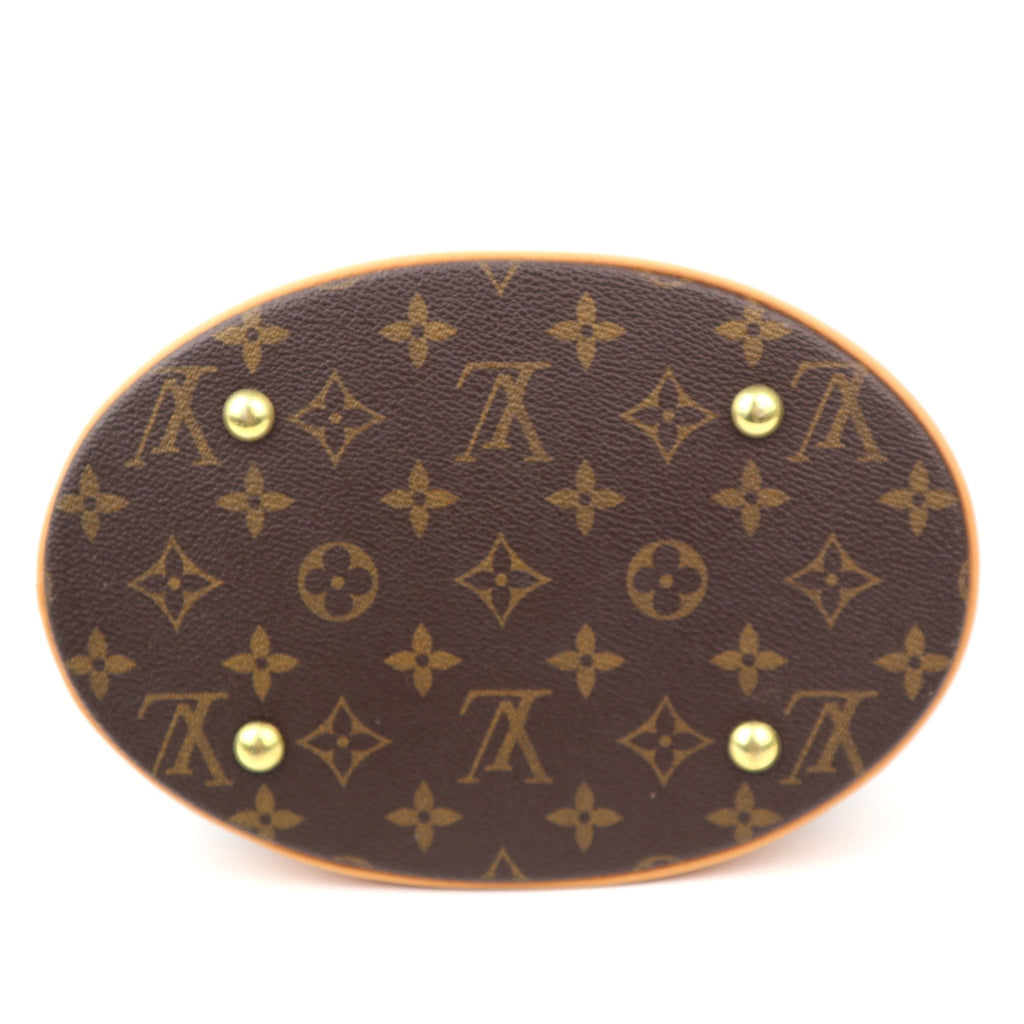 C1289 Louis Vuitton  Monogram Canvas Petit Bucket Shoulder Bag-Pre Owned