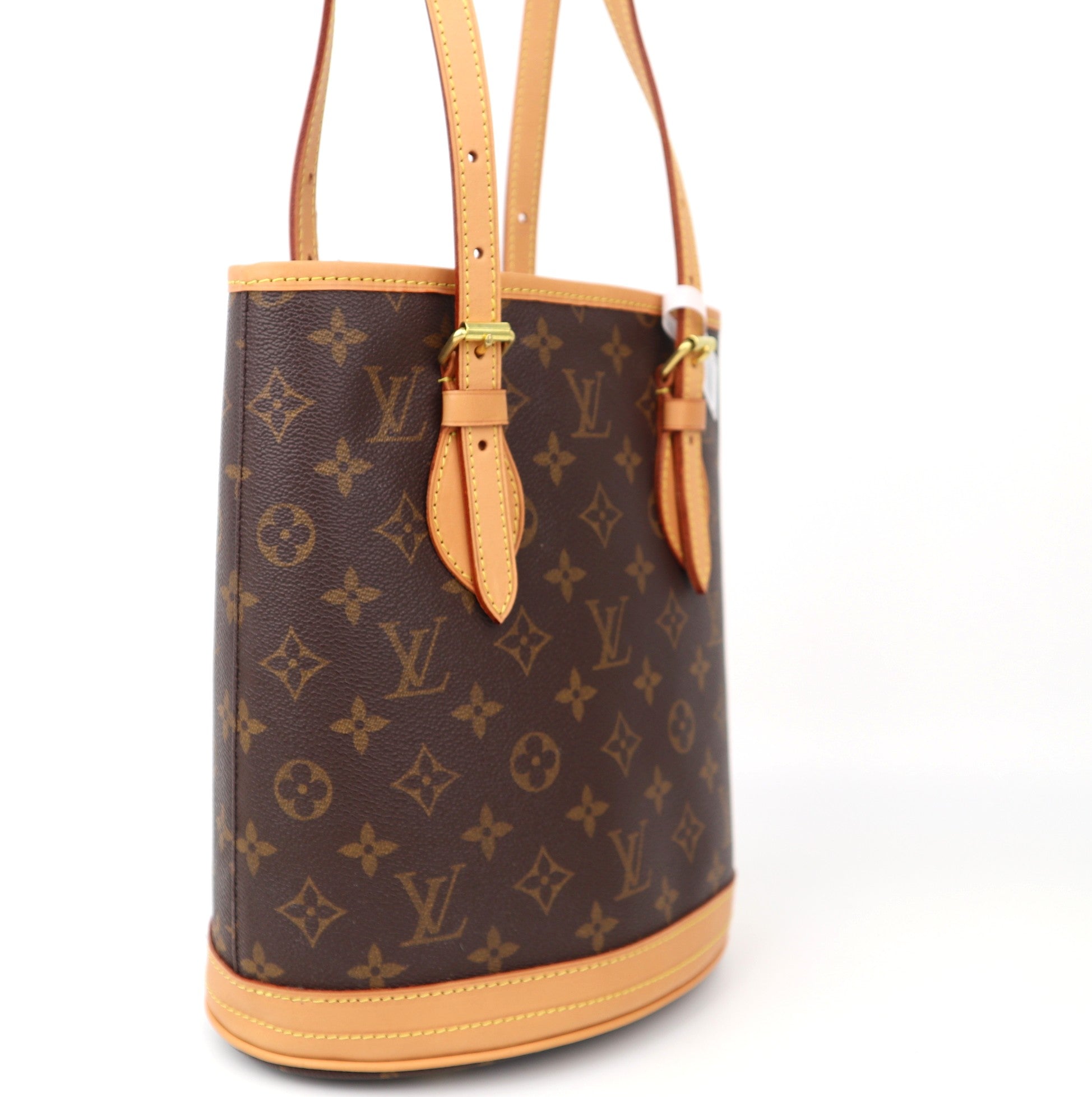C1290R Louis Vuitton  Monogram Canvas Petit Bucket Shoulder Bag-Pre Owned