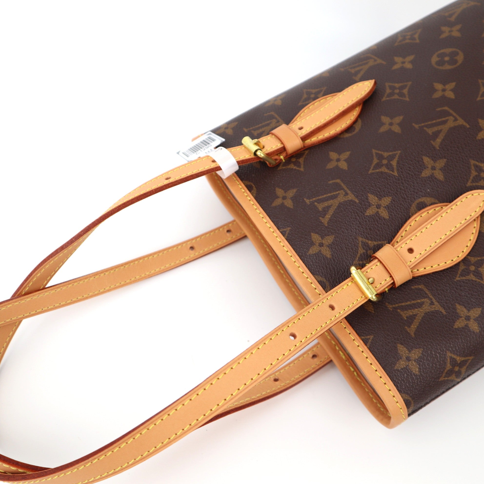 C1290R Louis Vuitton  Monogram Canvas Petit Bucket Shoulder Bag-Pre Owned