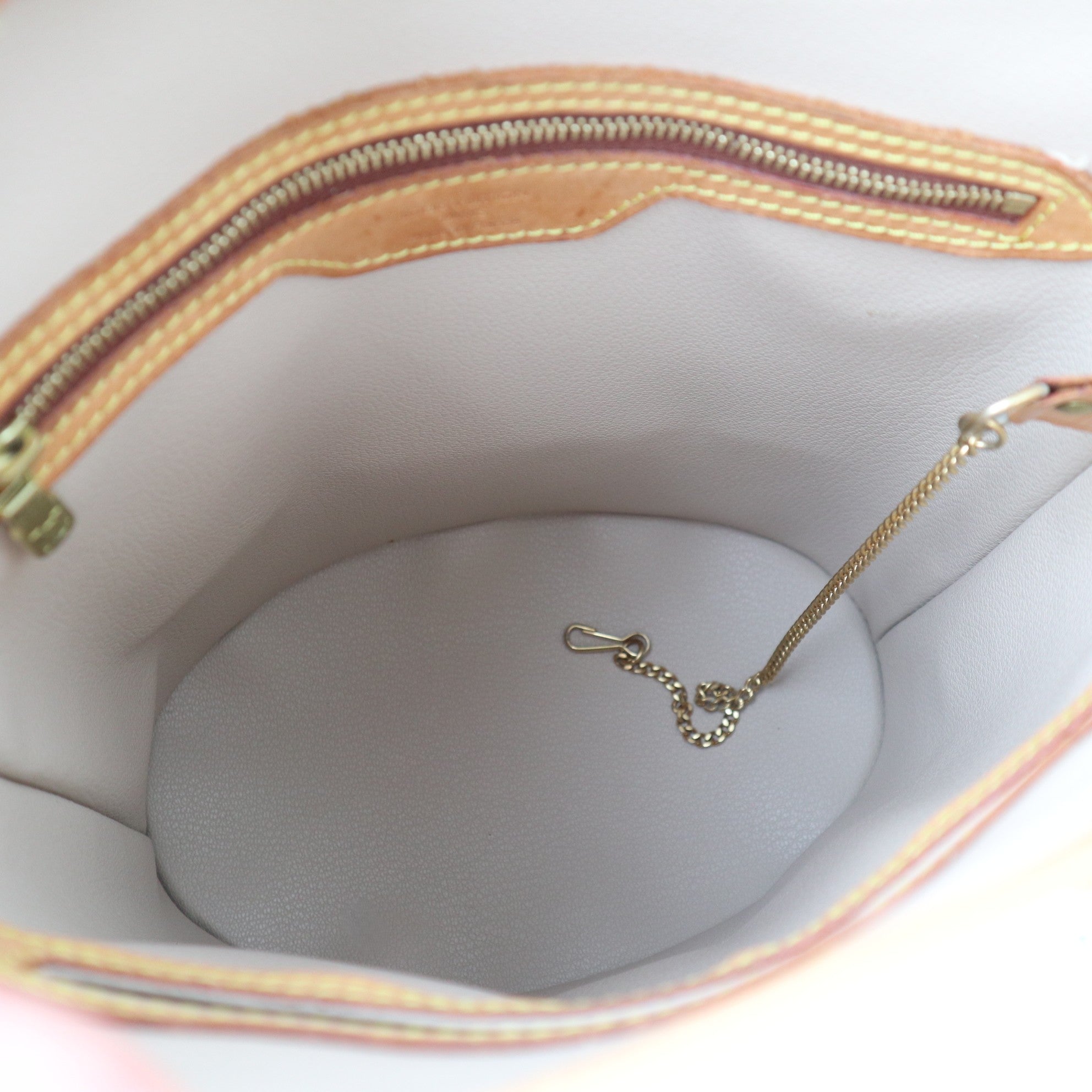 C1290R Louis Vuitton  Monogram Canvas Petit Bucket Shoulder Bag-Pre Owned
