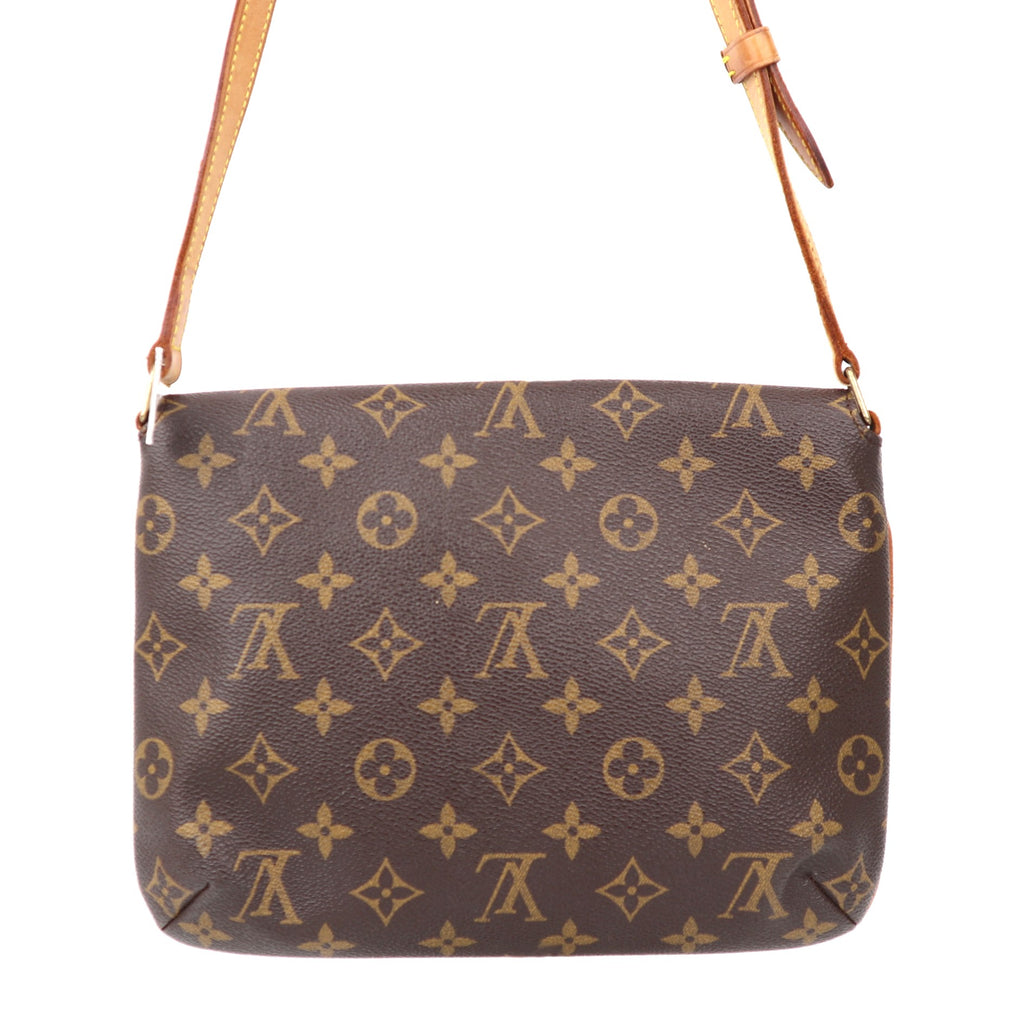 C1292# Louis Vuitton Monogram Musette Tango-Pre Owned