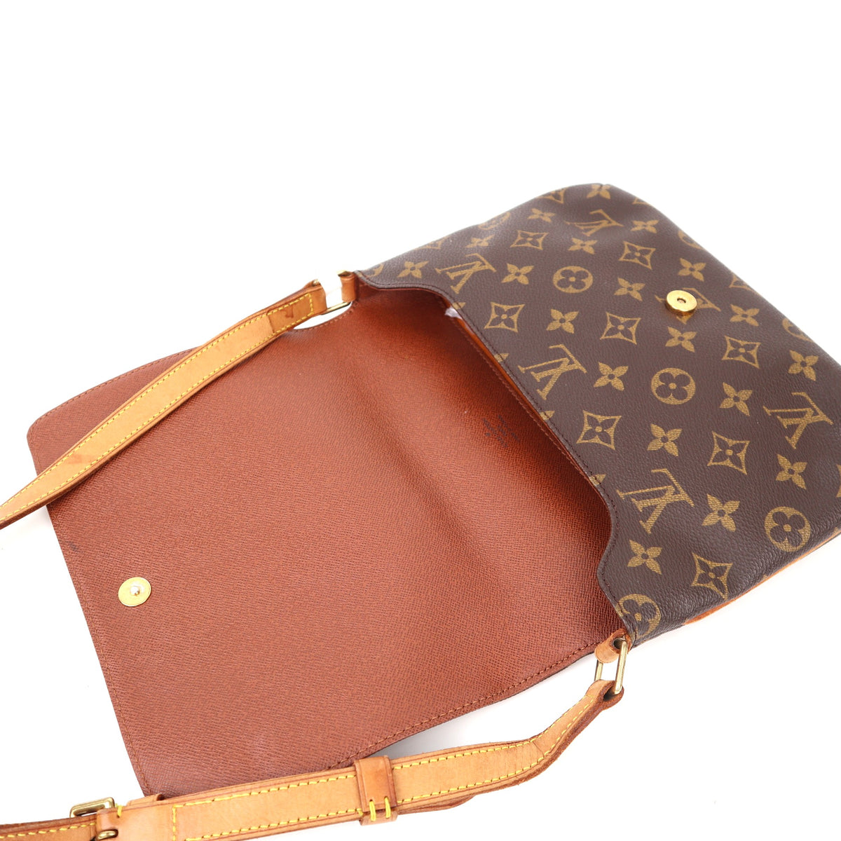 C1292# Louis Vuitton Monogram Musette Tango-Pre Owned