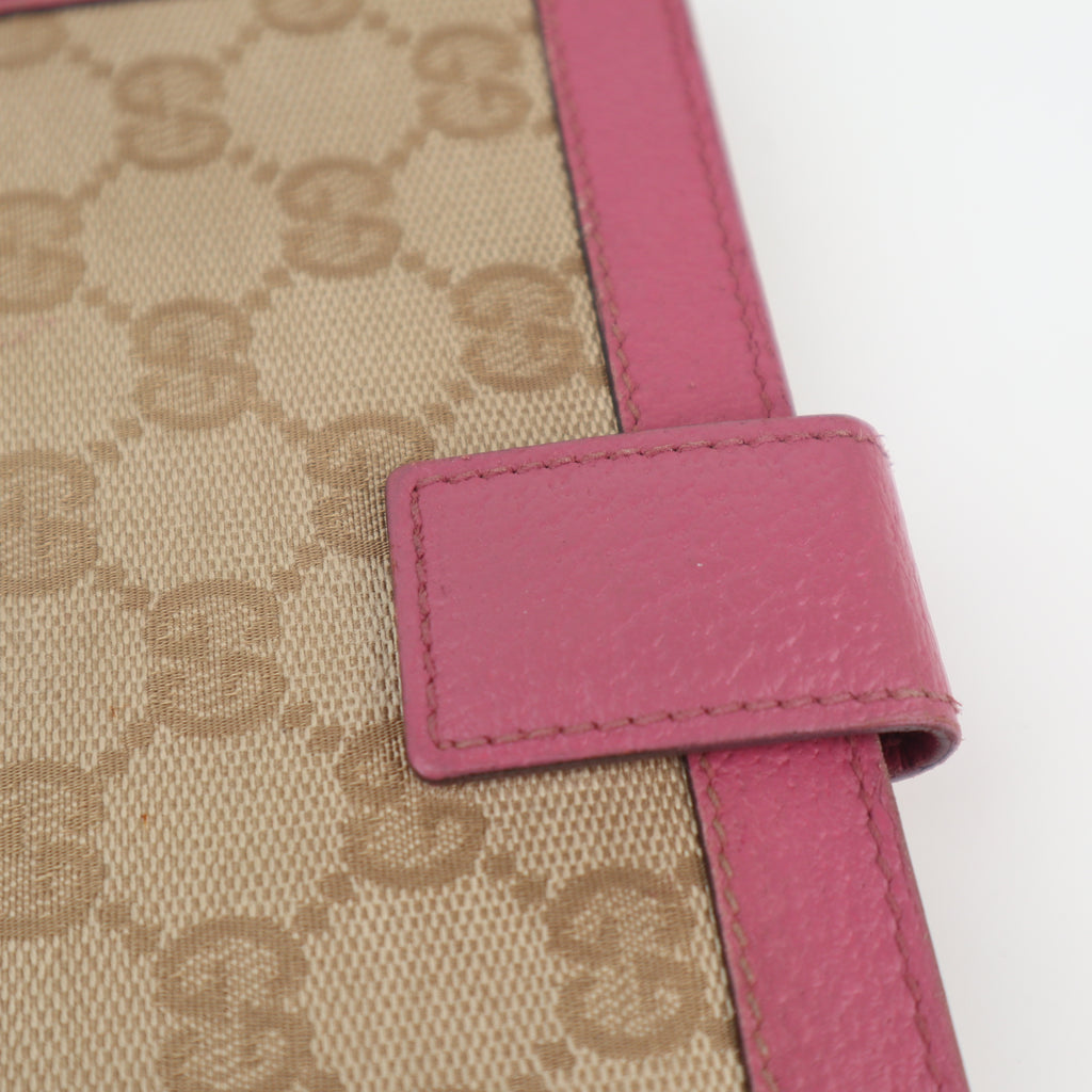 C2818 Gucci Wallet GG Canvas Mayfair Two-Sided Long Wallet | Pre-Owned Very Good Brown GG Canvas Canvas