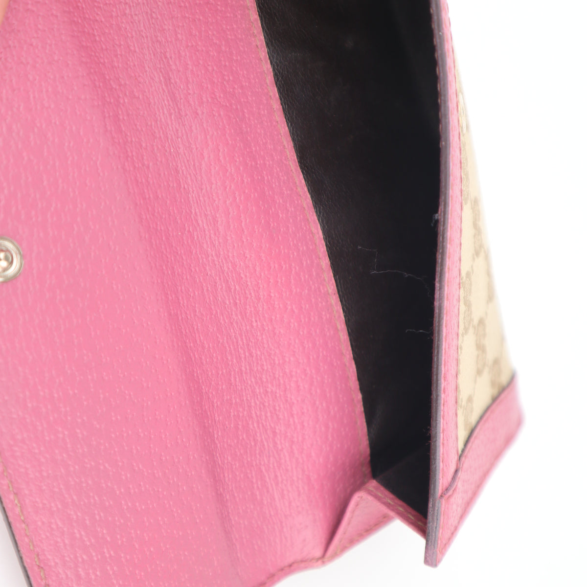 C2818 Gucci Wallet GG Canvas Mayfair Two-Sided Long Wallet | Pre-Owned Very Good Brown GG Canvas Canvas