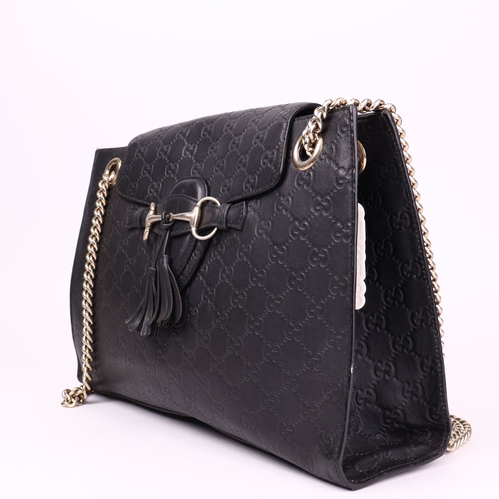 J3572 Gucci Emily Chain Shoulder Bag Medium- Pre Owned