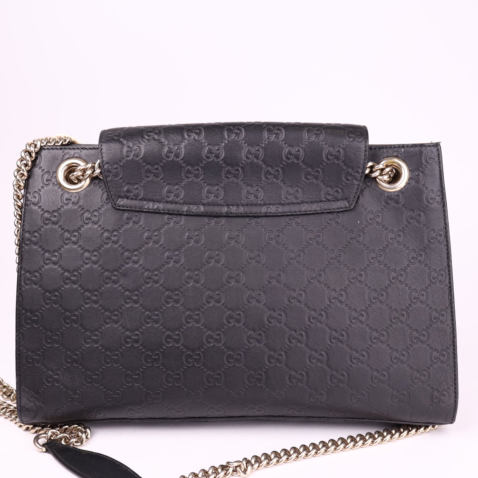J3572 Gucci Emily Chain Shoulder Bag Medium- Pre Owned