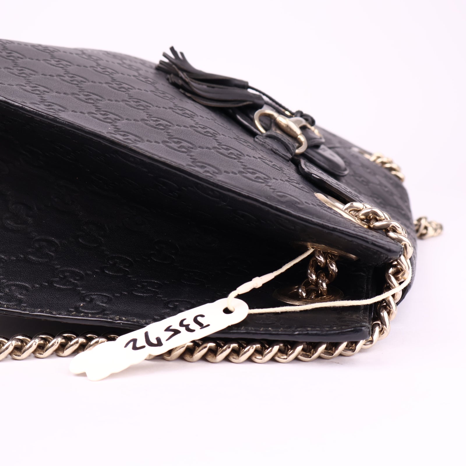 J3572 Gucci Emily Chain Shoulder Bag Medium- Pre Owned