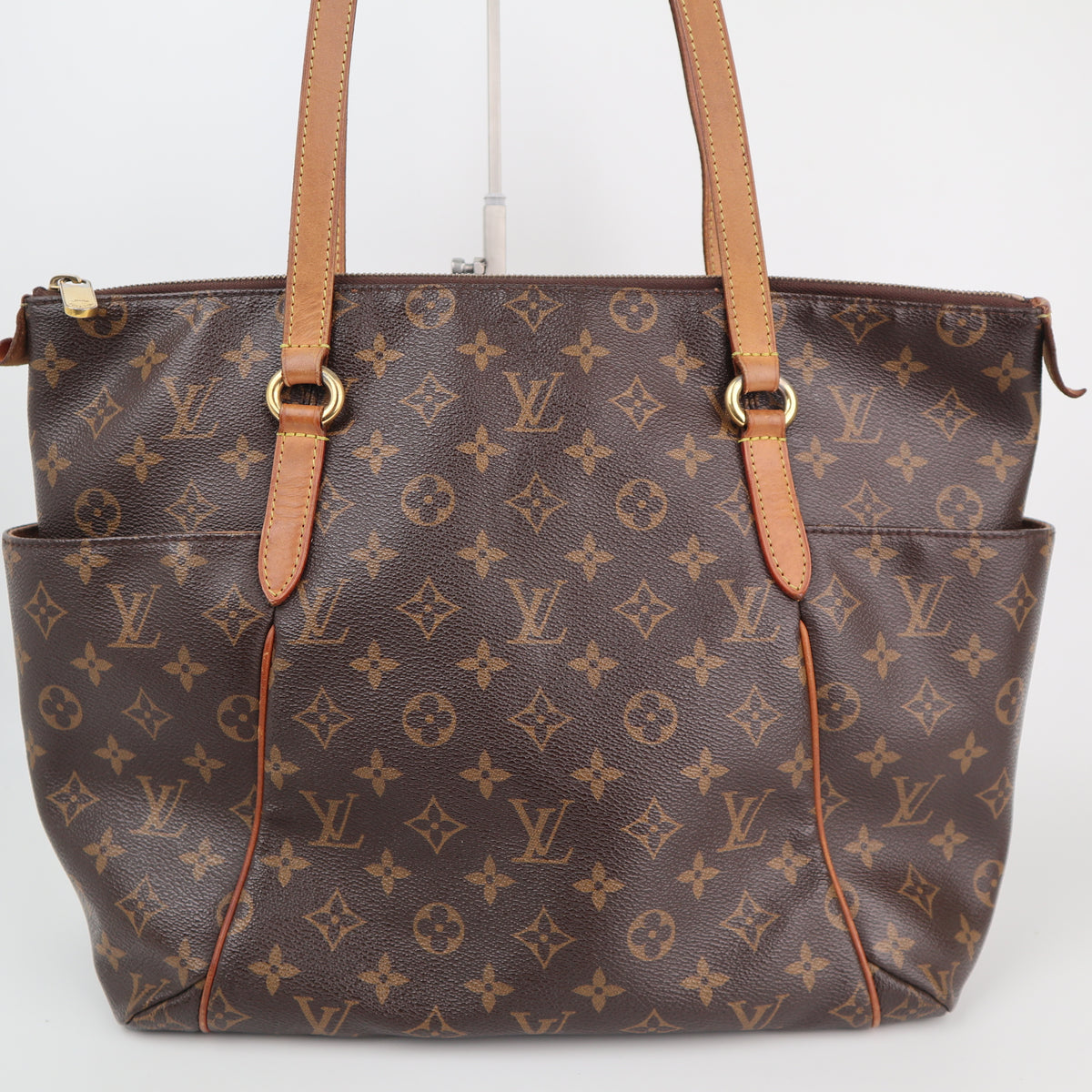 Louis Vuitton Monogram Canvas Totally MM Tote Bag C1864# | Pre-Owned Very Good Brown Monogram Coated canvas, leather trim