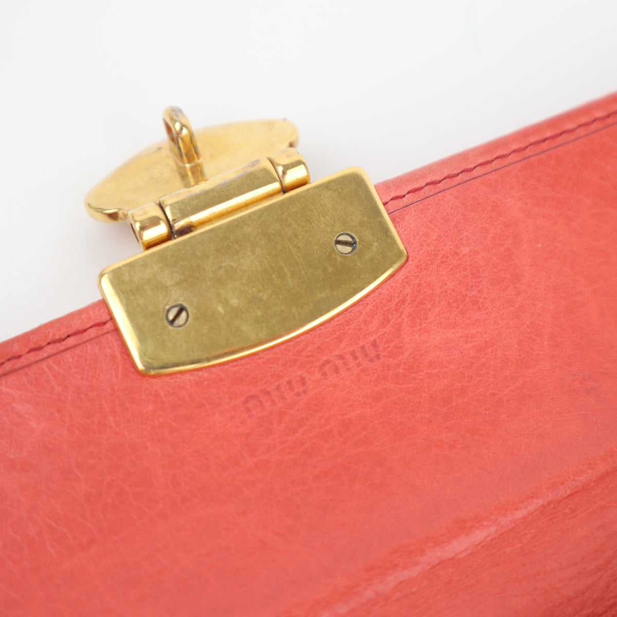 C2819 Miu Miu Wallet Matelassé Long Wallet | Pre-Owned Very Good Matelassé Leather