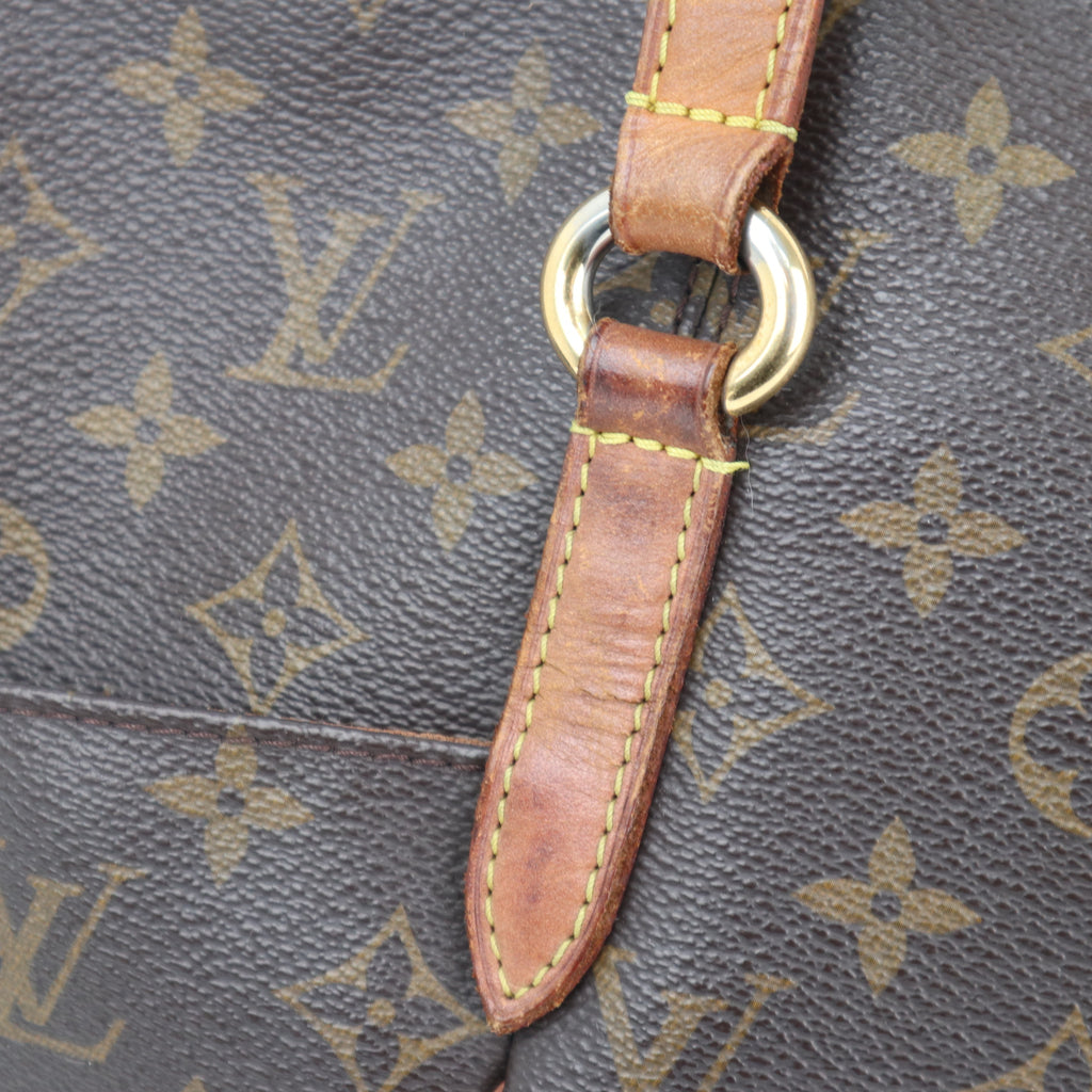 Louis Vuitton Monogram Canvas Totally MM Tote Bag C1865 | Pre-Owned Very Good Brown Monogram Coated canvas, leather trim