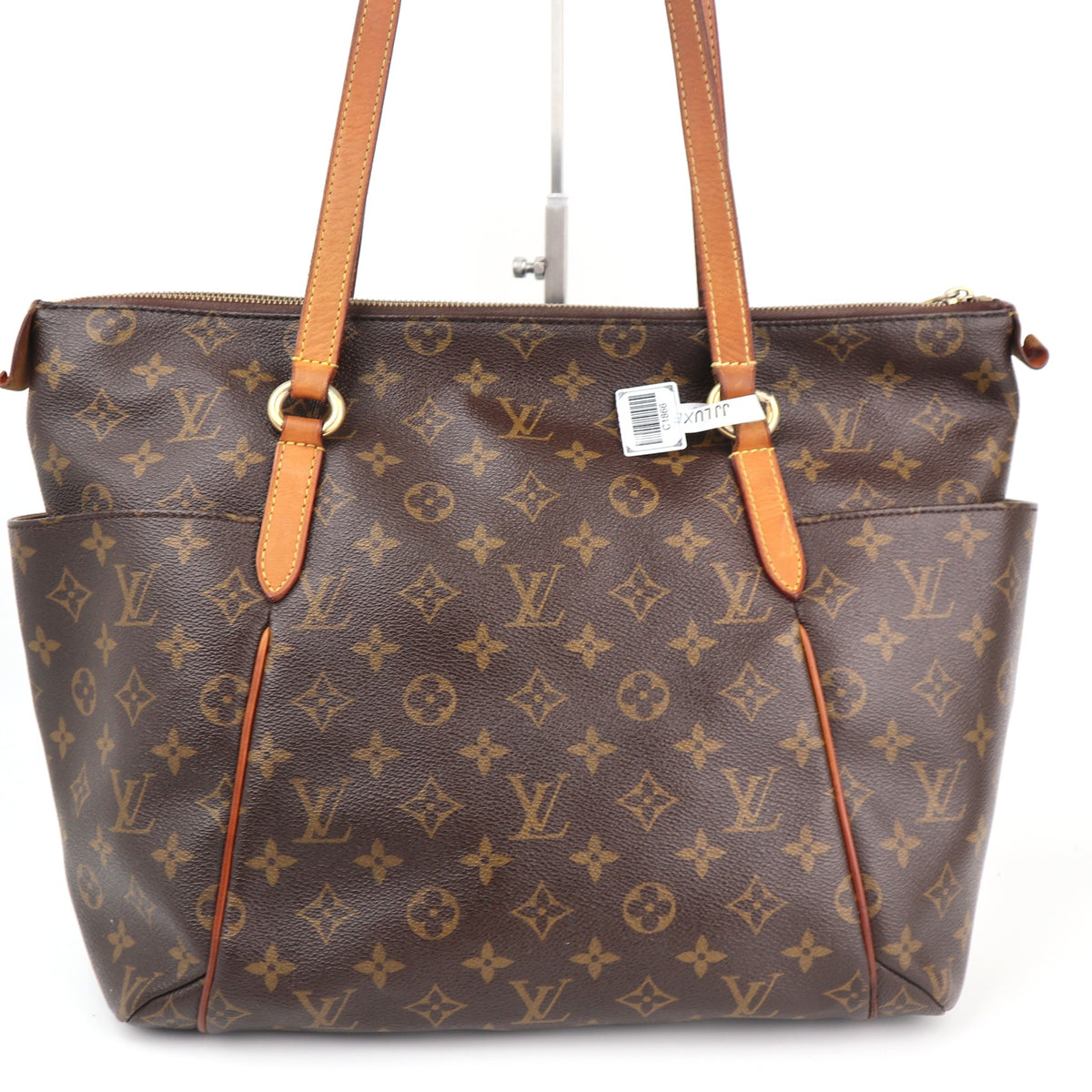 Louis Vuitton Monogram Canvas Totally MM Tote Bag C1866 | Pre-Owned Very Good Brown Monogram Coated canvas, leather trim