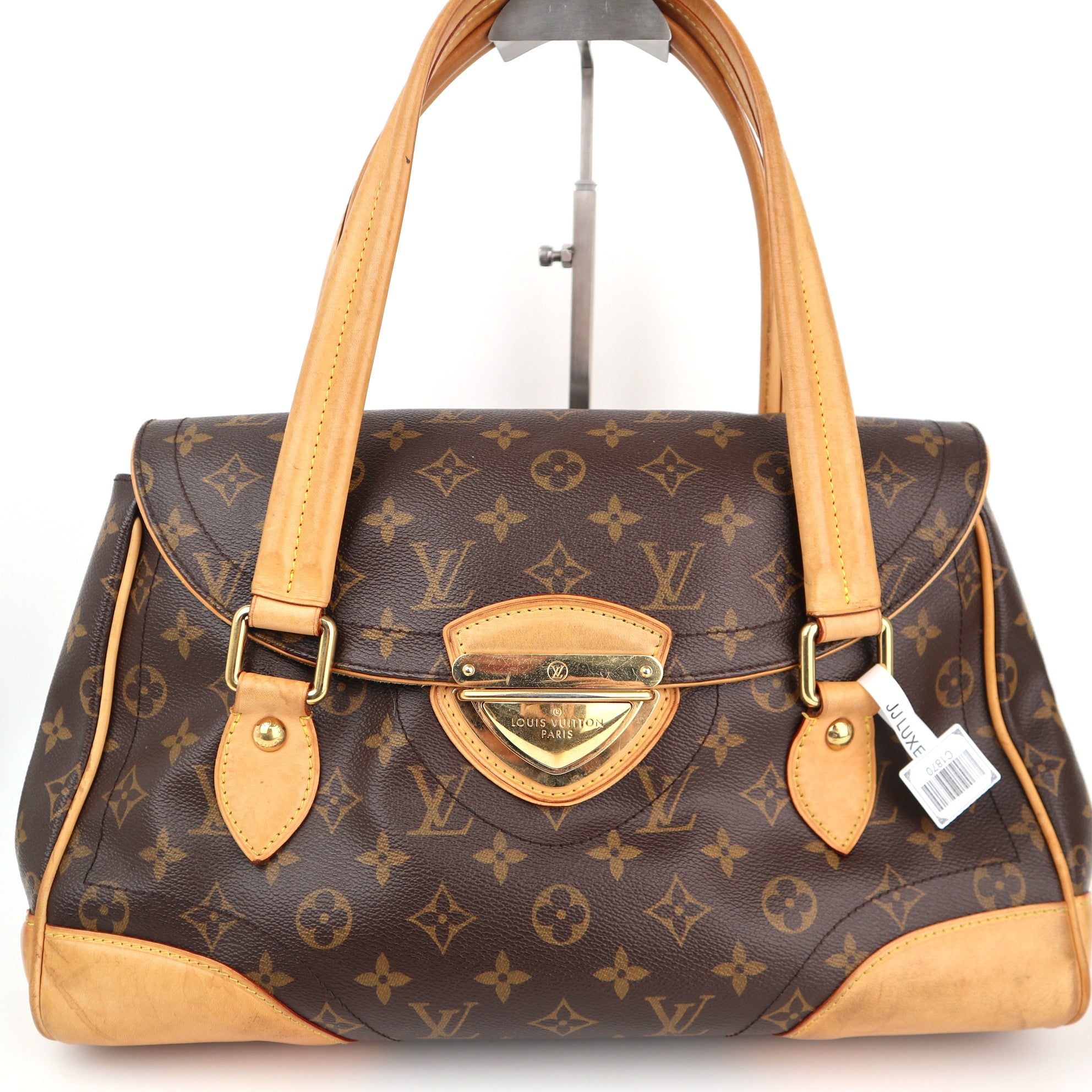Louis Vuitton Monogram Beverly GM Shoulder Bag C1870 | Pre-Owned Very Good Brown Monogram Coated canvas, leather trim