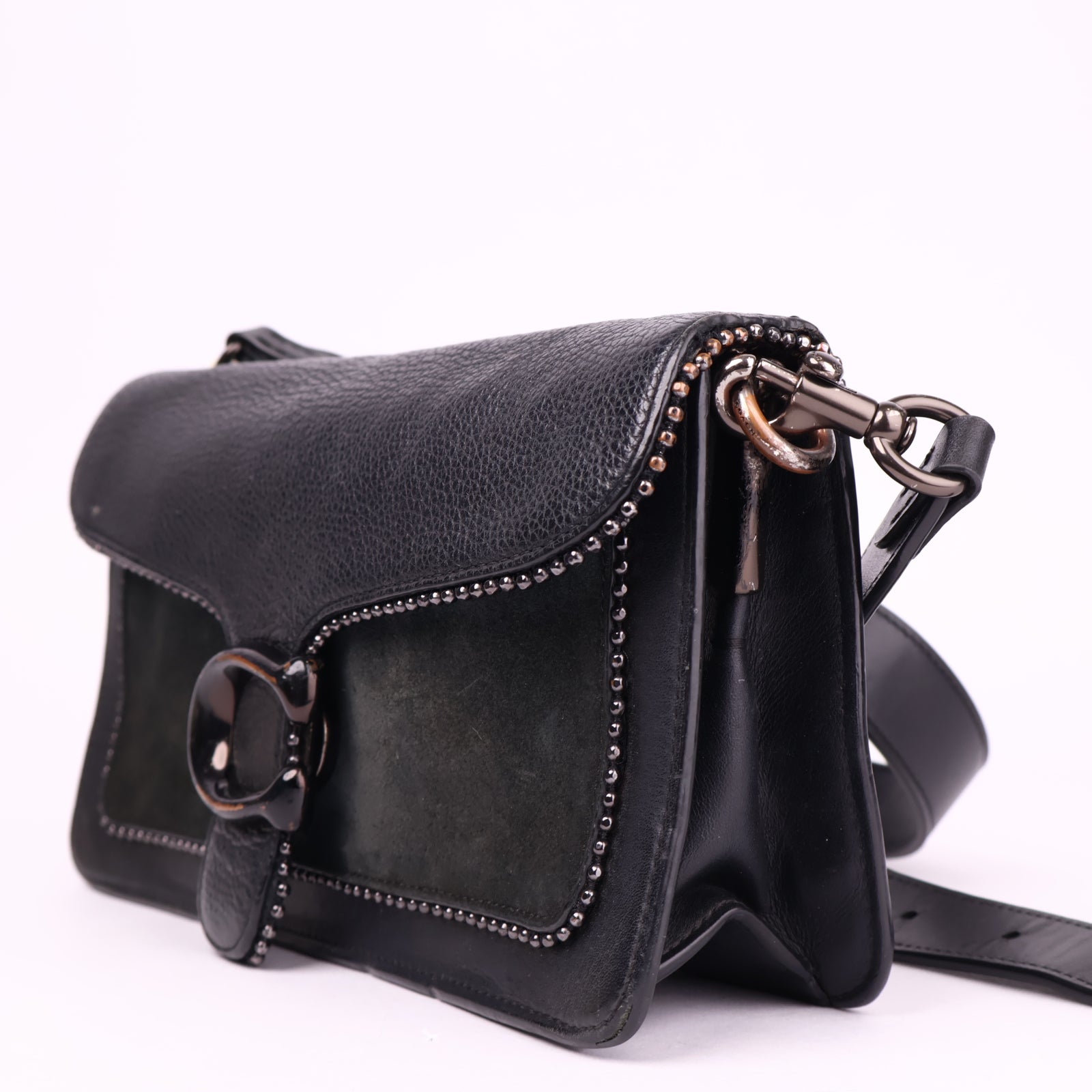 J3564 COACH Tabby Leather Shoulder Bag- Pre Owned