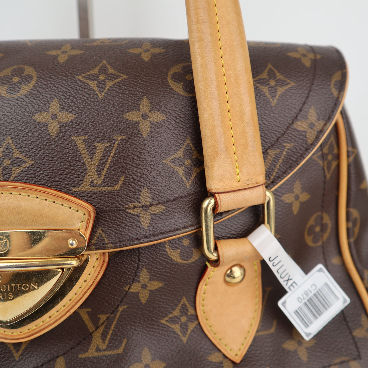 Louis Vuitton Monogram Beverly GM Shoulder Bag C1870 | Pre-Owned Very Good Brown Monogram Coated canvas, leather trim