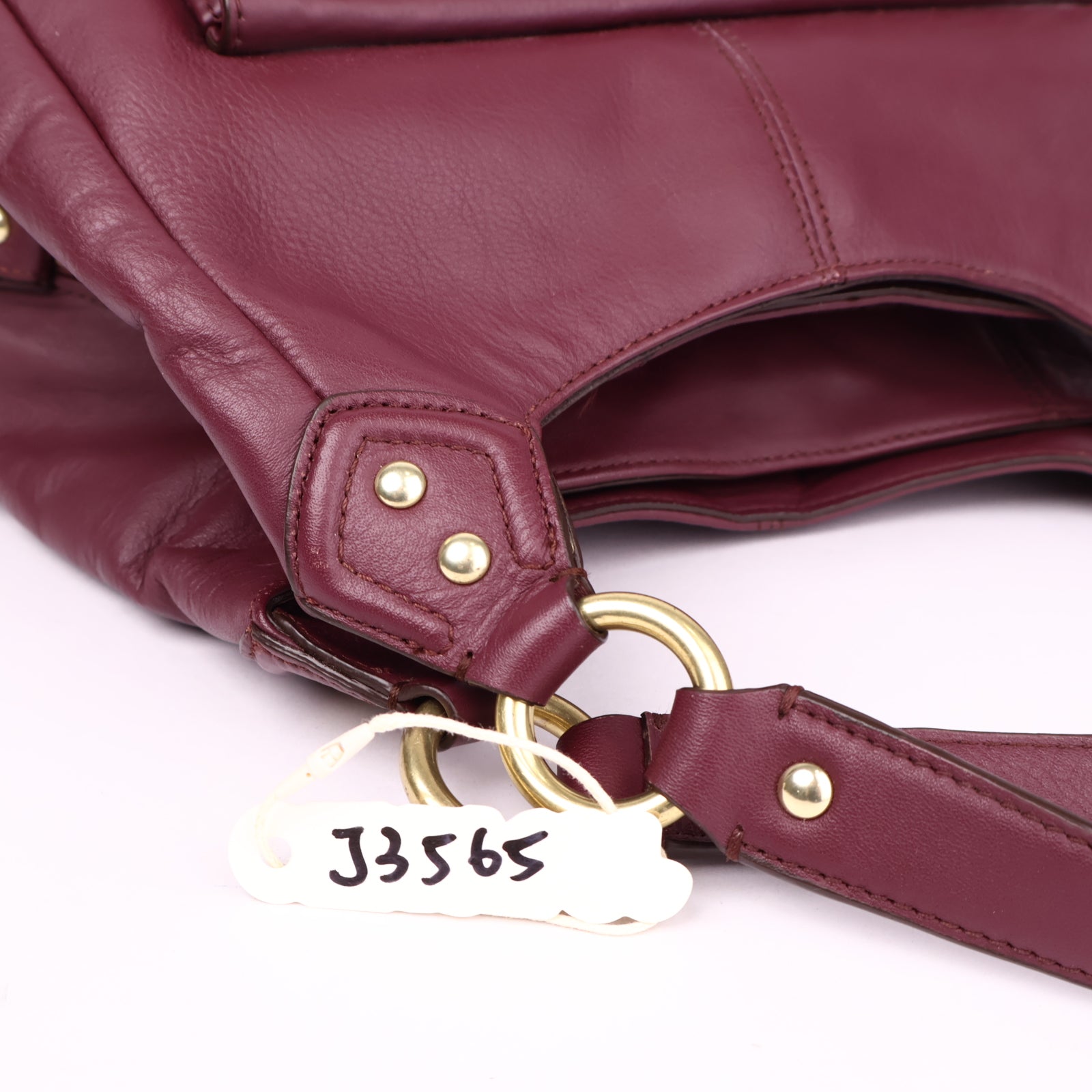 J3565 COACH Campbell Leather Handbag Purse- Pre Owned