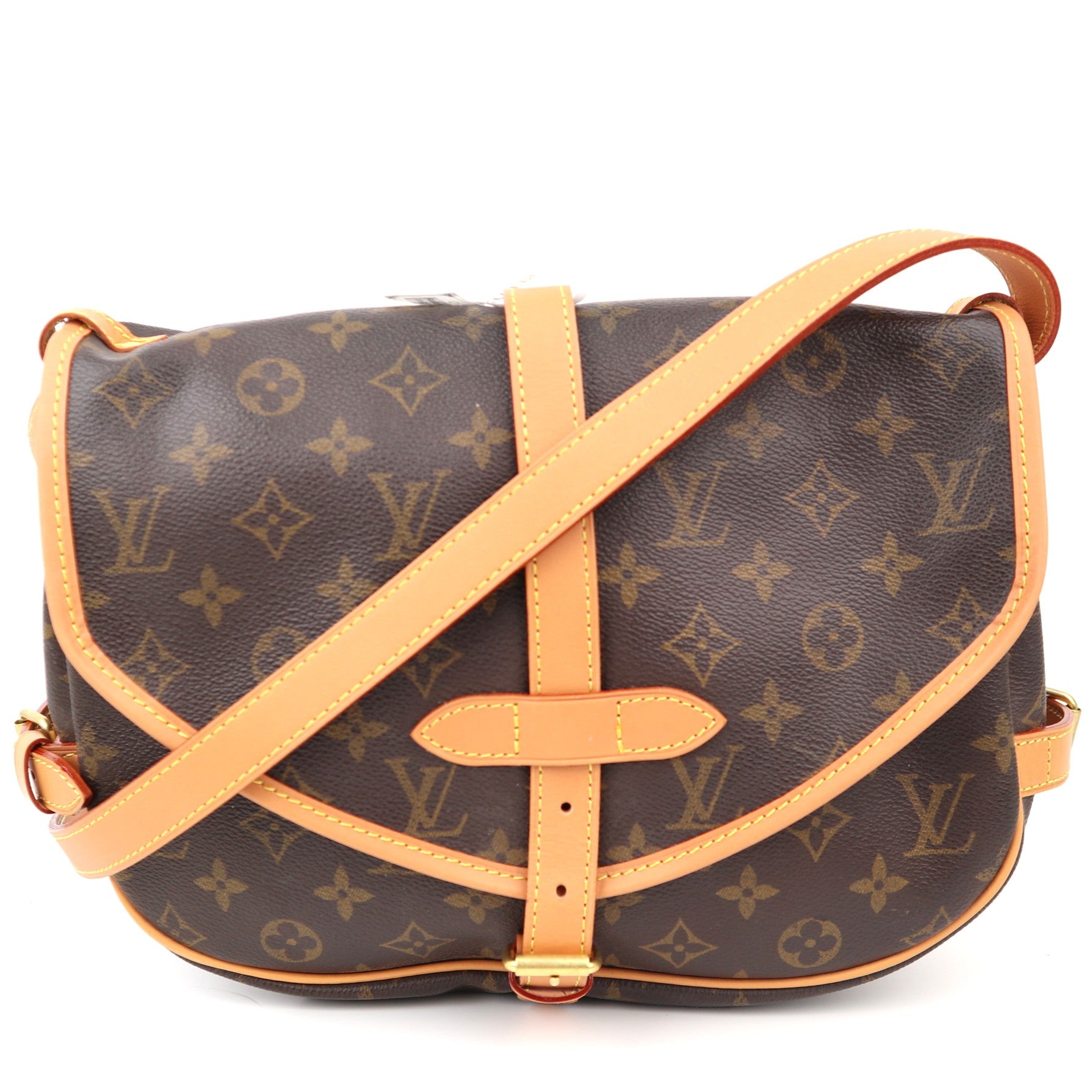 C1299R Louis Vuitton  Monogram Saumur 30-Pre Owned