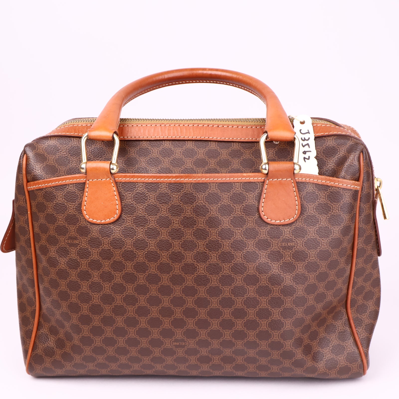 J3562 Celine Boston Macadam Vintage Handbag- Pre Owned