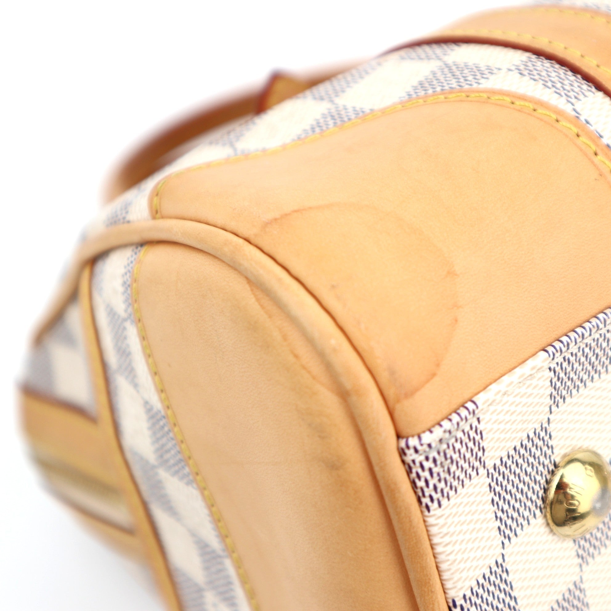 C1300 Louis Vuitton Damier Azur Canvas Berkeley Bag-Owned