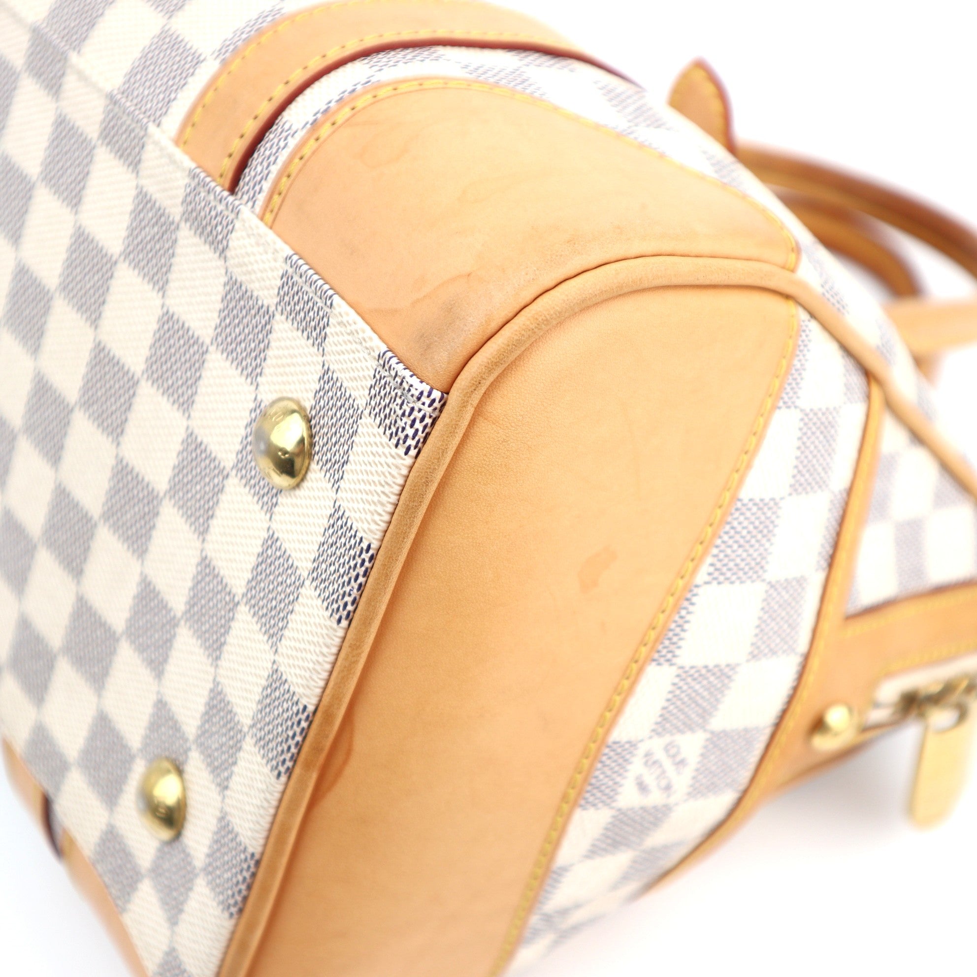 C1300 Louis Vuitton Damier Azur Canvas Berkeley Bag-Owned