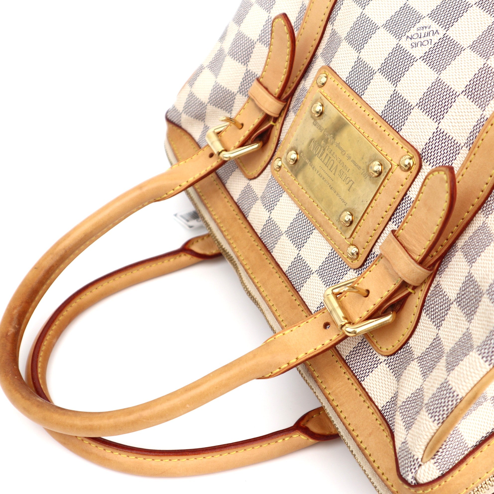 C1300 Louis Vuitton Damier Azur Canvas Berkeley Bag-Owned