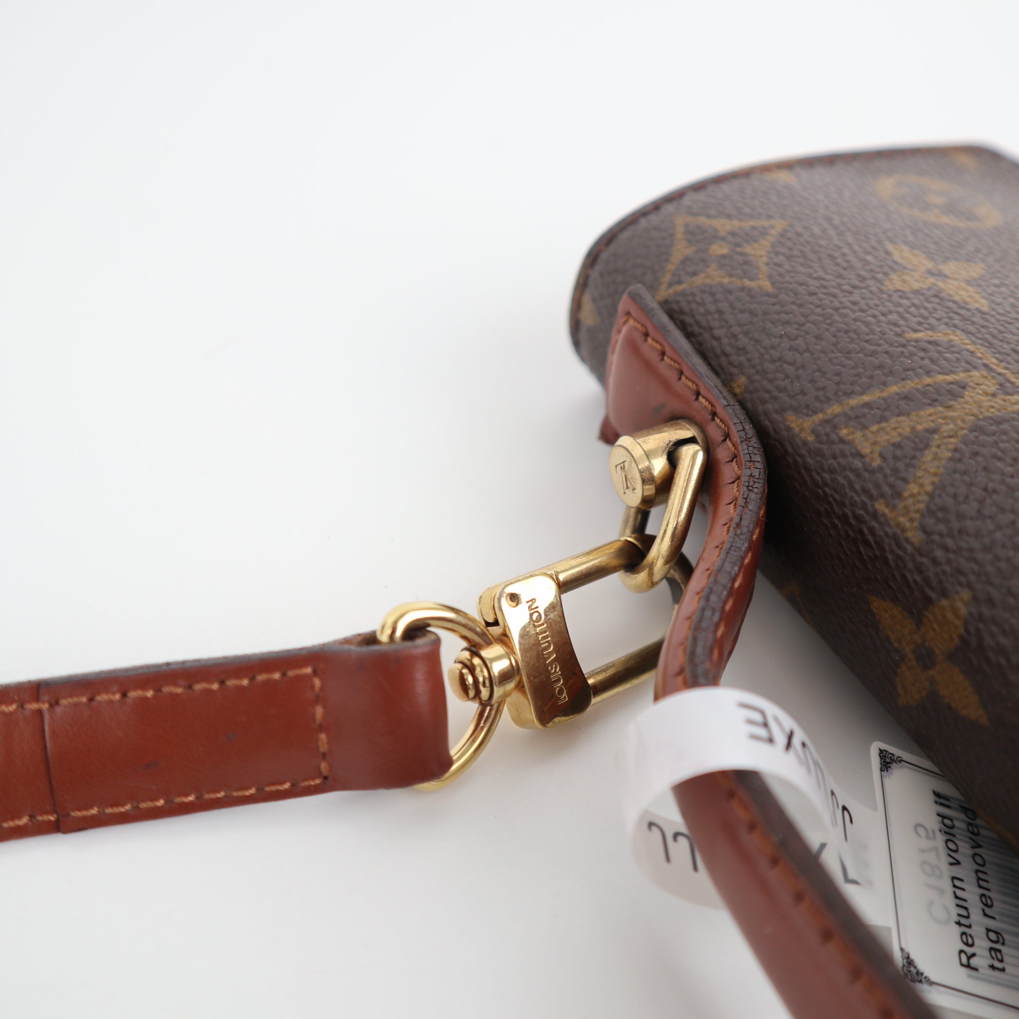 Louis Vuitton Monogram Monceau Shoulder Bag C1875R | Pre-Owned Very Good Brown Monogram Coated canvas, leather trim