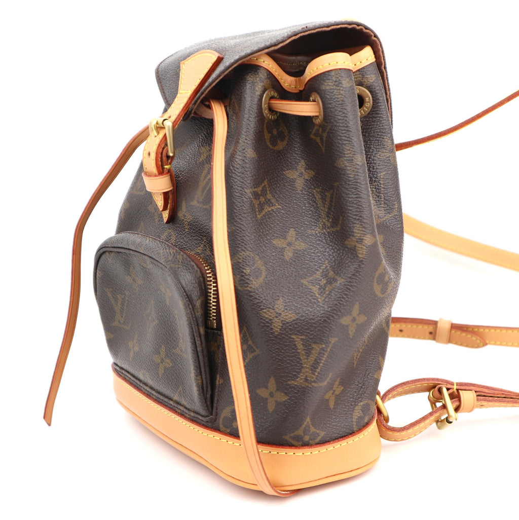 C1301 Louis Vuitton Monogram Mini Montsouris Backpack-Pre Owned