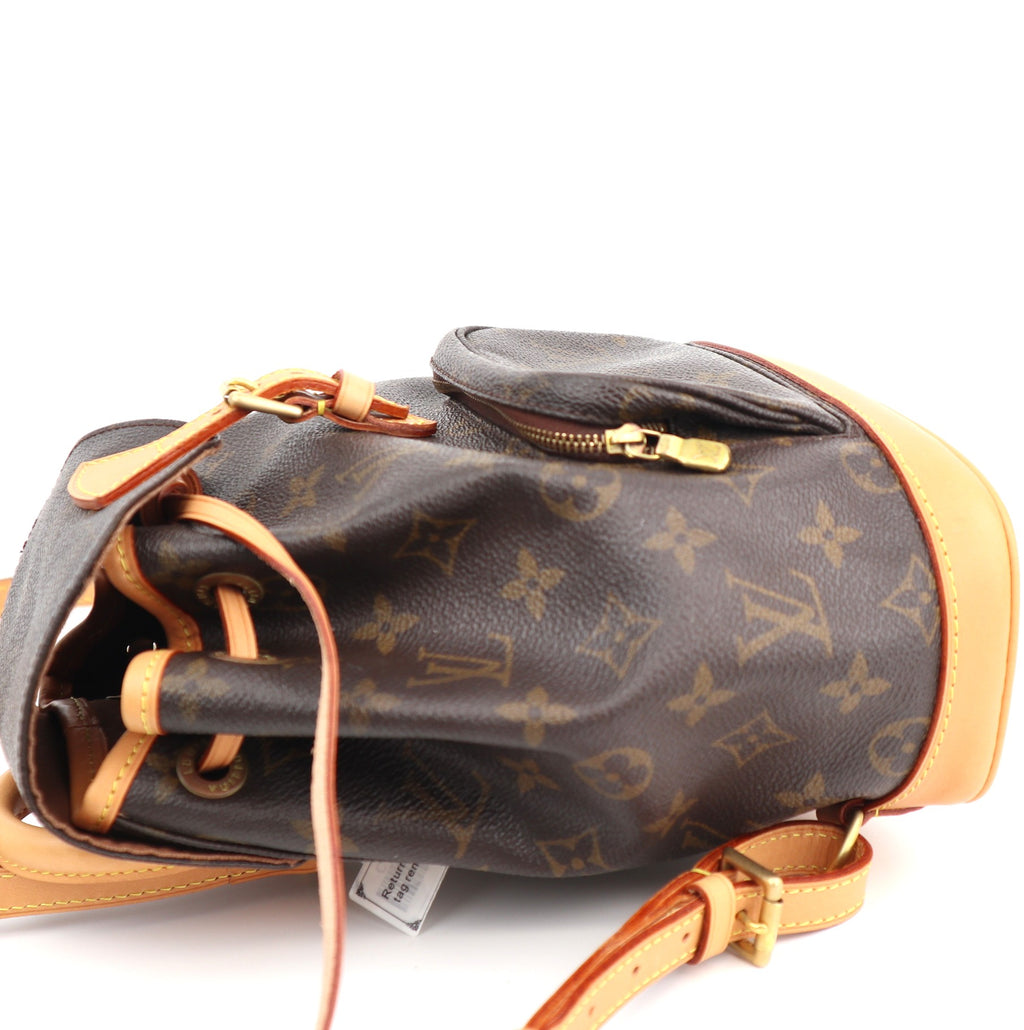 C1301 Louis Vuitton Monogram Mini Montsouris Backpack-Pre Owned