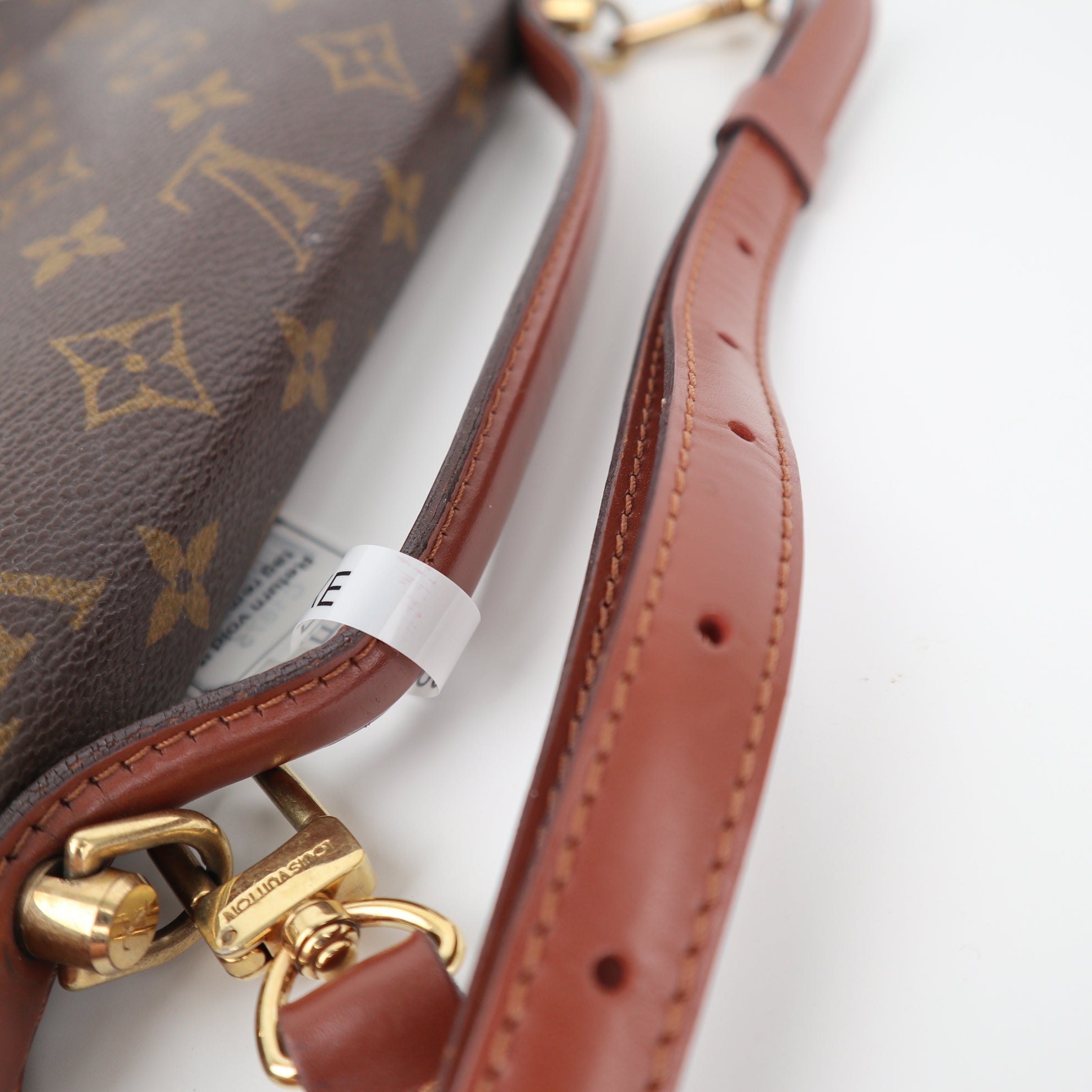 Louis Vuitton Monogram Monceau Shoulder Bag C1875R | Pre-Owned Very Good Brown Monogram Coated canvas, leather trim