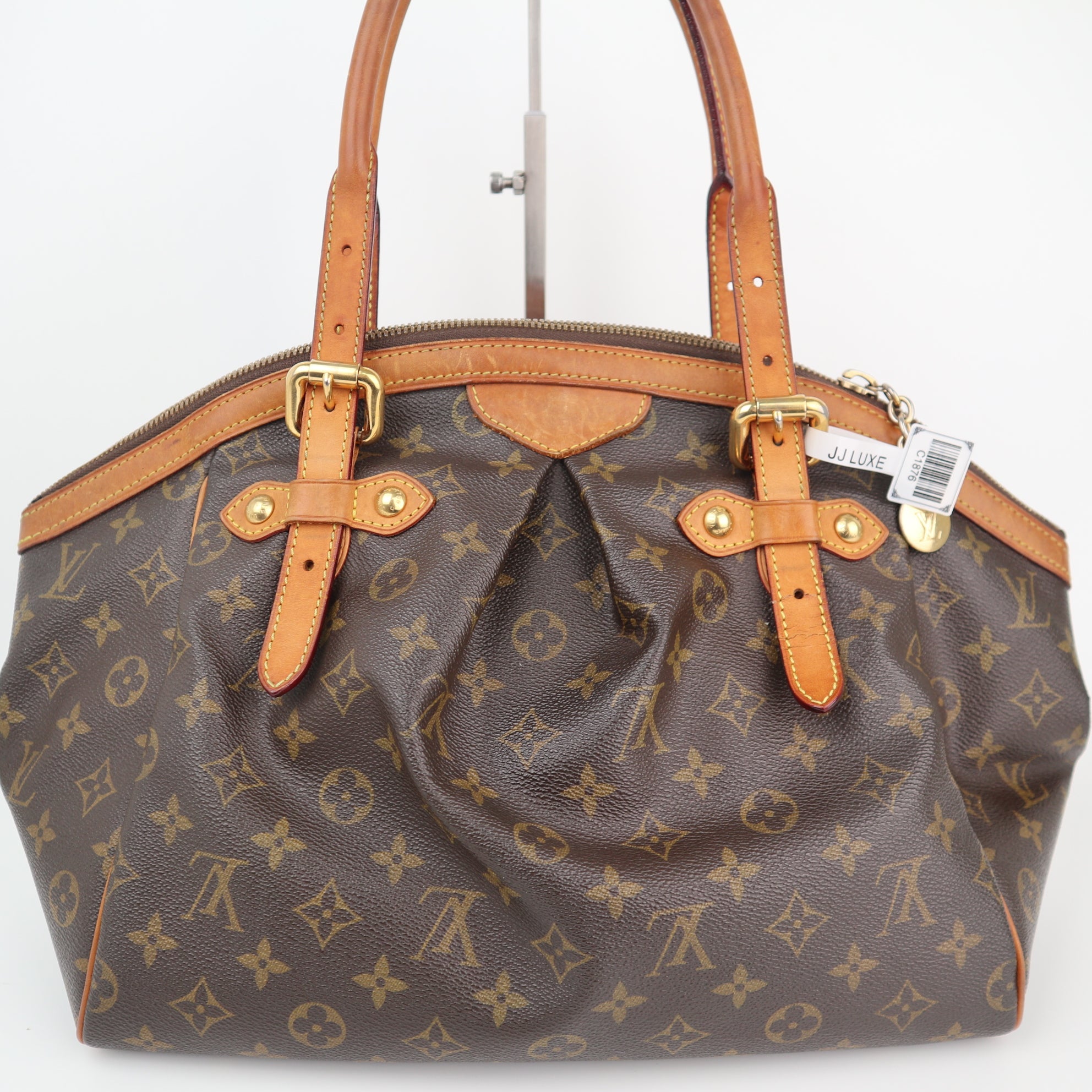 Louis Vuitton Monogram Canvas Tivoli GM Shoulder Bag C1876 | Pre-Owned Very Good Brown Monogram Coated canvas, leather trim