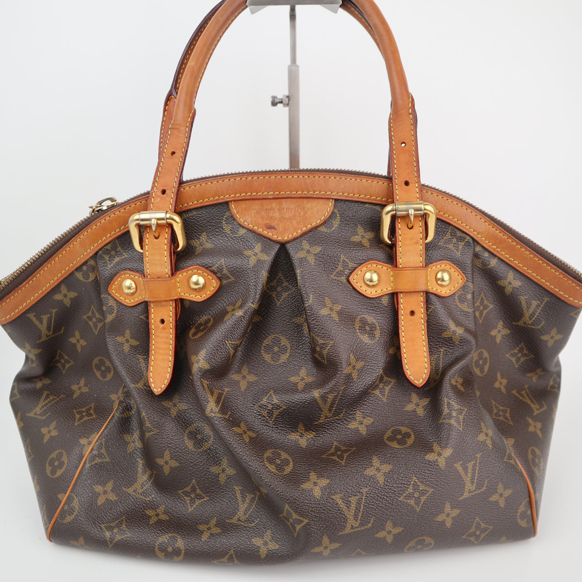 Louis Vuitton Monogram Canvas Tivoli GM Shoulder Bag C1876 | Pre-Owned Very Good Brown Monogram Coated canvas, leather trim
