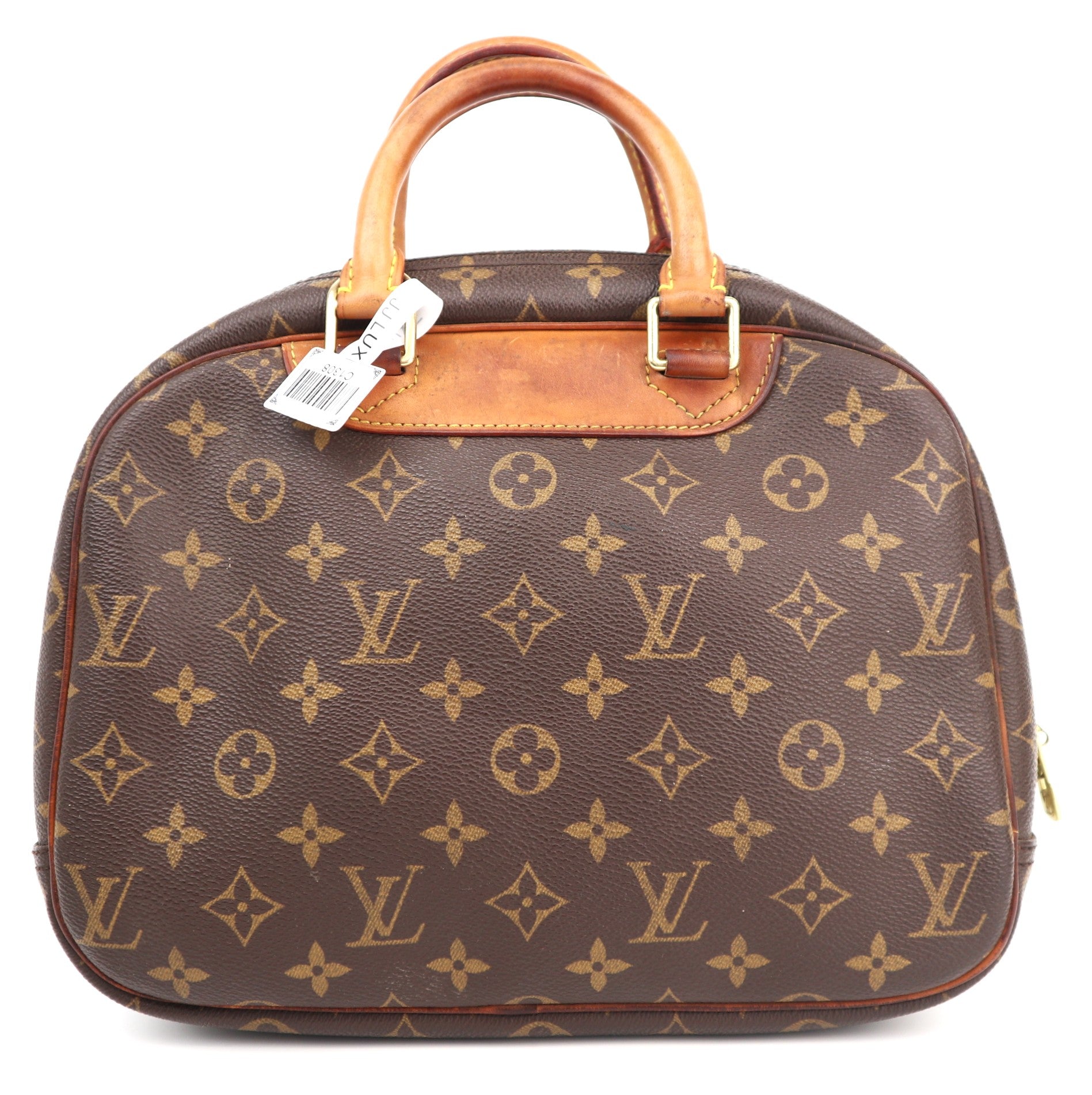 C1308 LOUIS VUITTON Monogram Trouville Hand Bag-Pre Owned