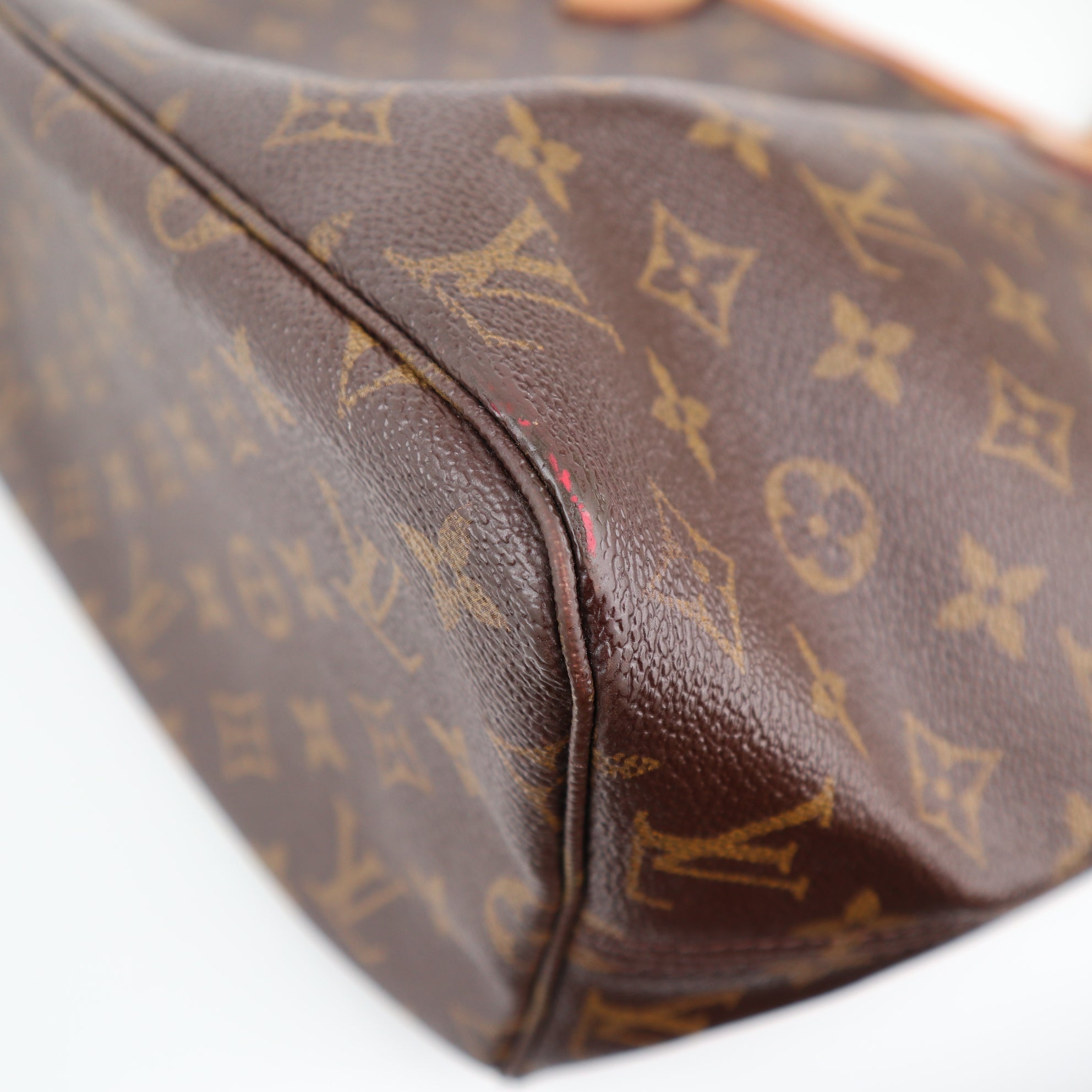 Louis Vuitton Monogram Canvas Neverfull MM Shoulder Bag C1880R | Pre-Owned Very Good Brown Monogram Coated canvas, leather trim