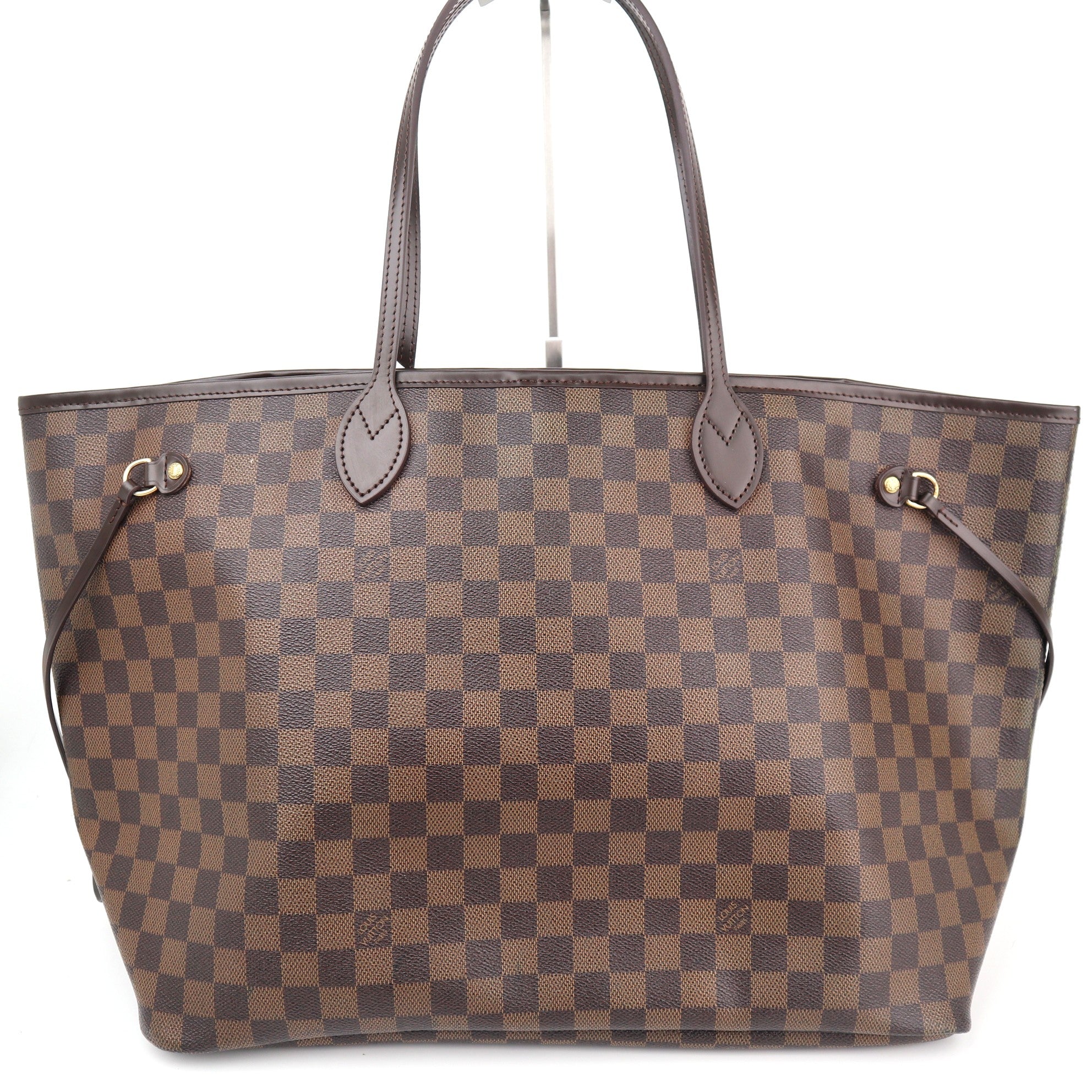 Louis Vuitton Damier Ebene Neverfull GM Shoulder Bag C1881R | Pre-Owned Excellent Brown Damier Ebene Coated canvas, leather trim