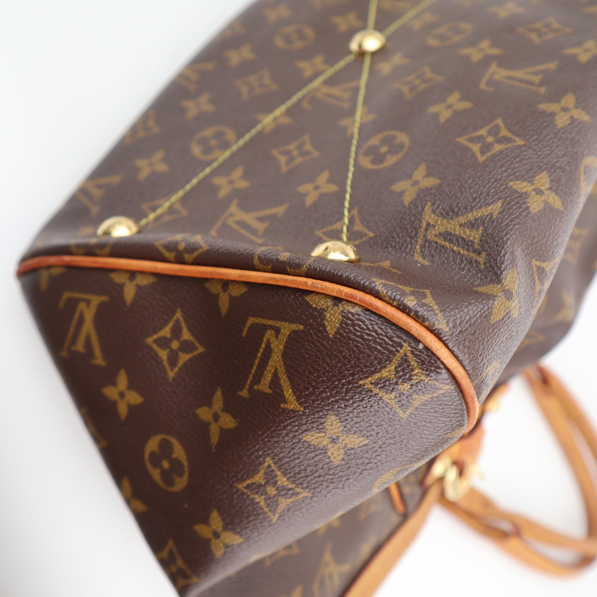 C2804 Louis Vuitton Shoulder Bag Monogram Tivoli GM | Pre-Owned Very Good Brown Monogram Canvas