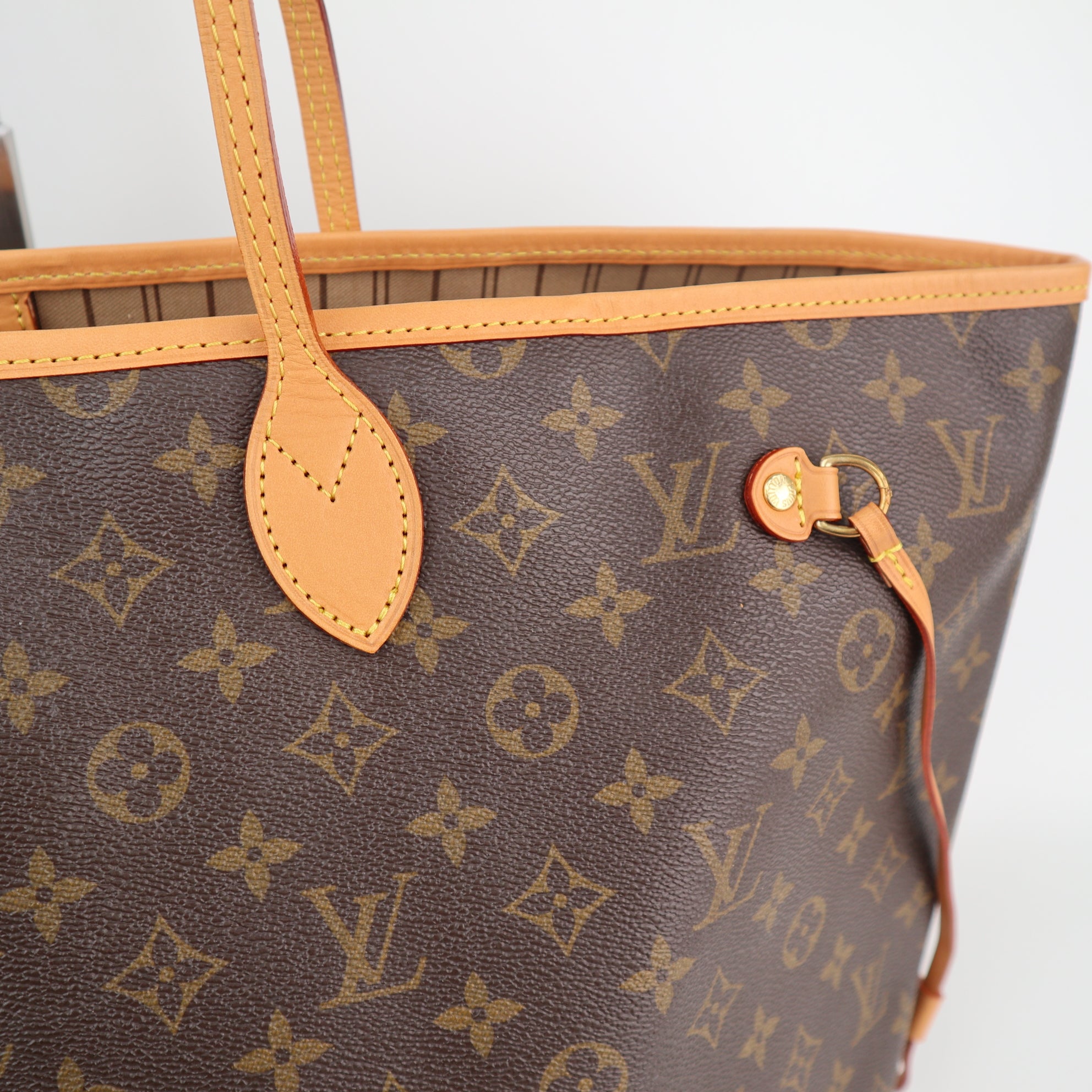 Louis Vuitton Monogram Canvas Neverfull GM Shoulder Bag C1882R | Pre-Owned Excellent Brown Monogram Coated canvas, leather trim