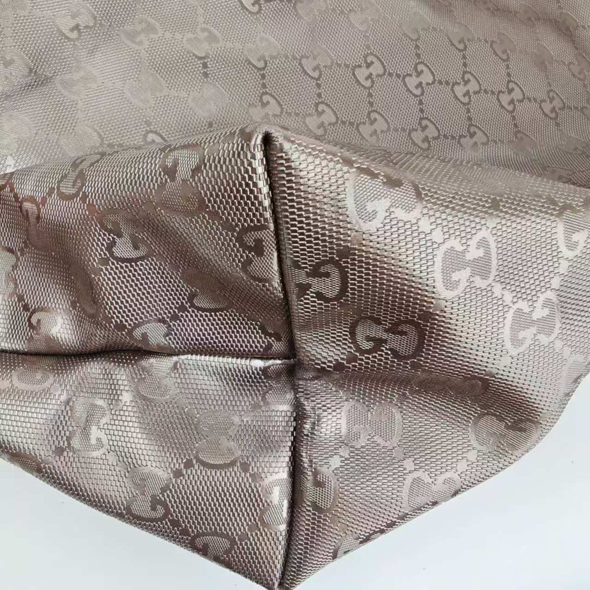 C2898 Gucci Tote Bag GG Imprimé Joy Tote Large | Pre-Owned Excellent GG Imprimé Coated canvas