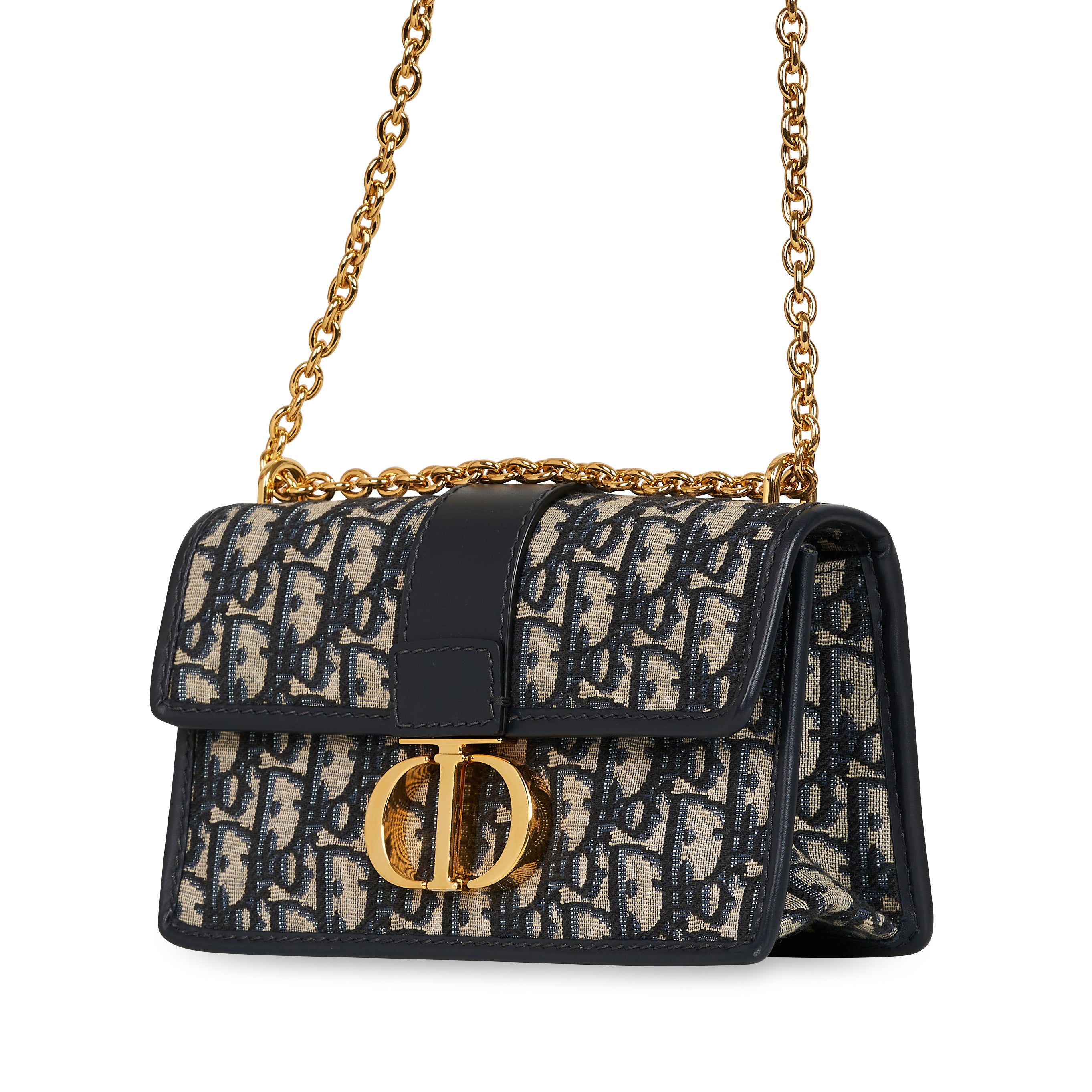 CHRISTIAN DIOR OBLIQUE 30 MONTAIGNE EAST-WEST CHAIN BAG
